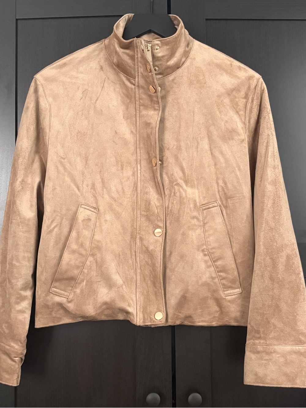 ZARA Faux Suede Jacket
